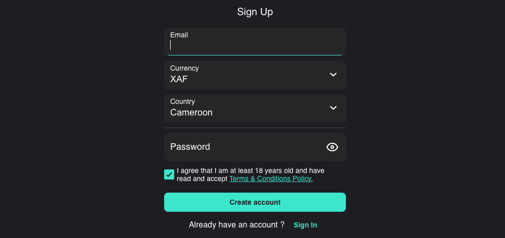 How to Register at RoiBet